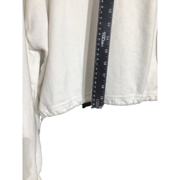 American Eagle California LA Hoodie White Women’s Large — Cropped, Cozy, Graphic - Picture 6 of 6